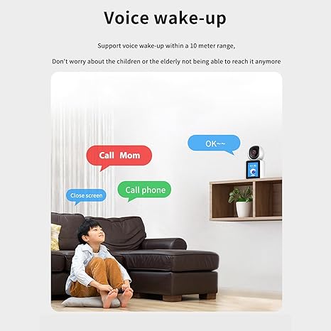 Video Calling Camera with 2.8-Inch HD Screen & Voice Assistant
