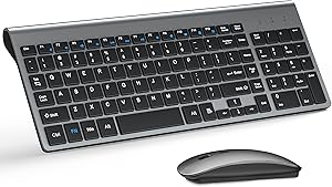 Wireless Keyboard and Mouse Ultra Slim Combo 