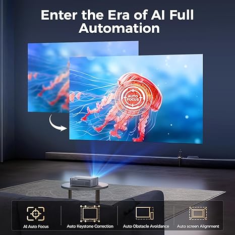 Smart WiFi 6 Projector